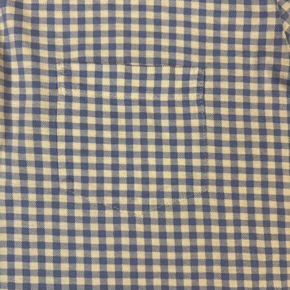 Polo Ralph Lauren Polo Shirt Blue Gingham Check Mens XL - Picture 3 of 7